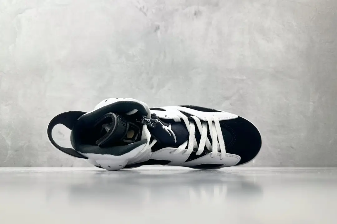 Nike Jordan 6 Retro CT8529-001 black white nubuck leather basketball sneaker