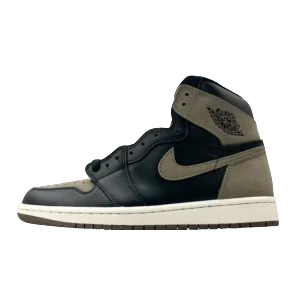 Air Jordan 1 Black Rice Dumpling sneaker, featuring a black and grey colorway, showcasing the iconic Nike swoosh and Air Jordan logo, relevant to replica sneaker offerings on RepsGoat.