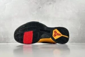Nike Kobe 5 Protro Bruce Lee yellow black red rubber outsole basketball sneakers