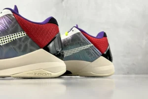 Nike Kobe 5 Protro Red Orbit purple white black zoom sneakers synthetic mesh material