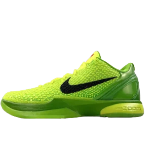 Nike Kobe Mamba Fury neon green black mesh sneakers