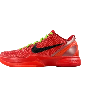 Nike Zoom Kobe 6 Protro Red Black Volt green Phylon sneakers with textured upper