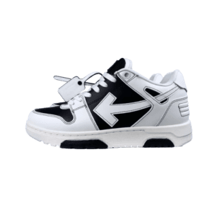 Off-White Arrow Low Top Sneaker OWIA085F21LEA001 1001 black white leather sneakers
