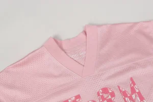 Repsgoat basketball jersey pink breathable mesh fabric sportswear top