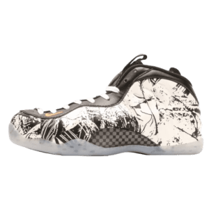 Nike Air Foamposite One Style CZ8102-001 white black orange carbon fiber material sneakers