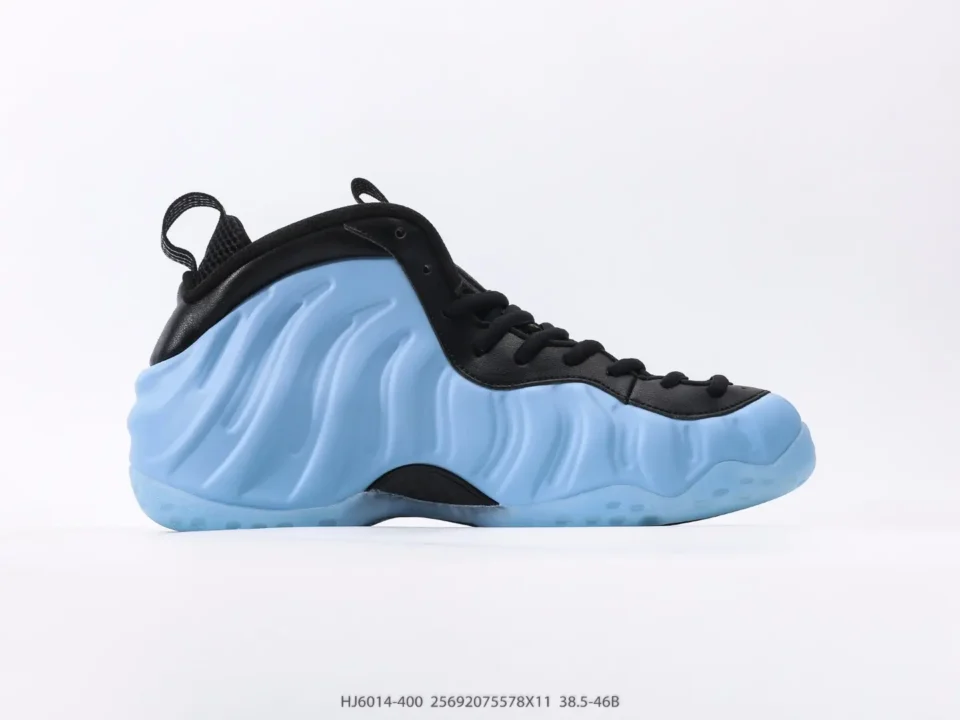 Nike Air Foamposite One HJ6014-400 University Blue black synthetic sneakers