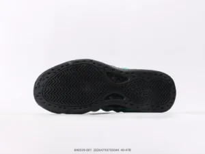 Nike Air Foamposite One black outsole rubber sneakers