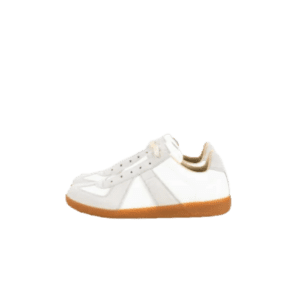 Maison Margiela Replica Style 15056 white gray gum sole leather sneakers