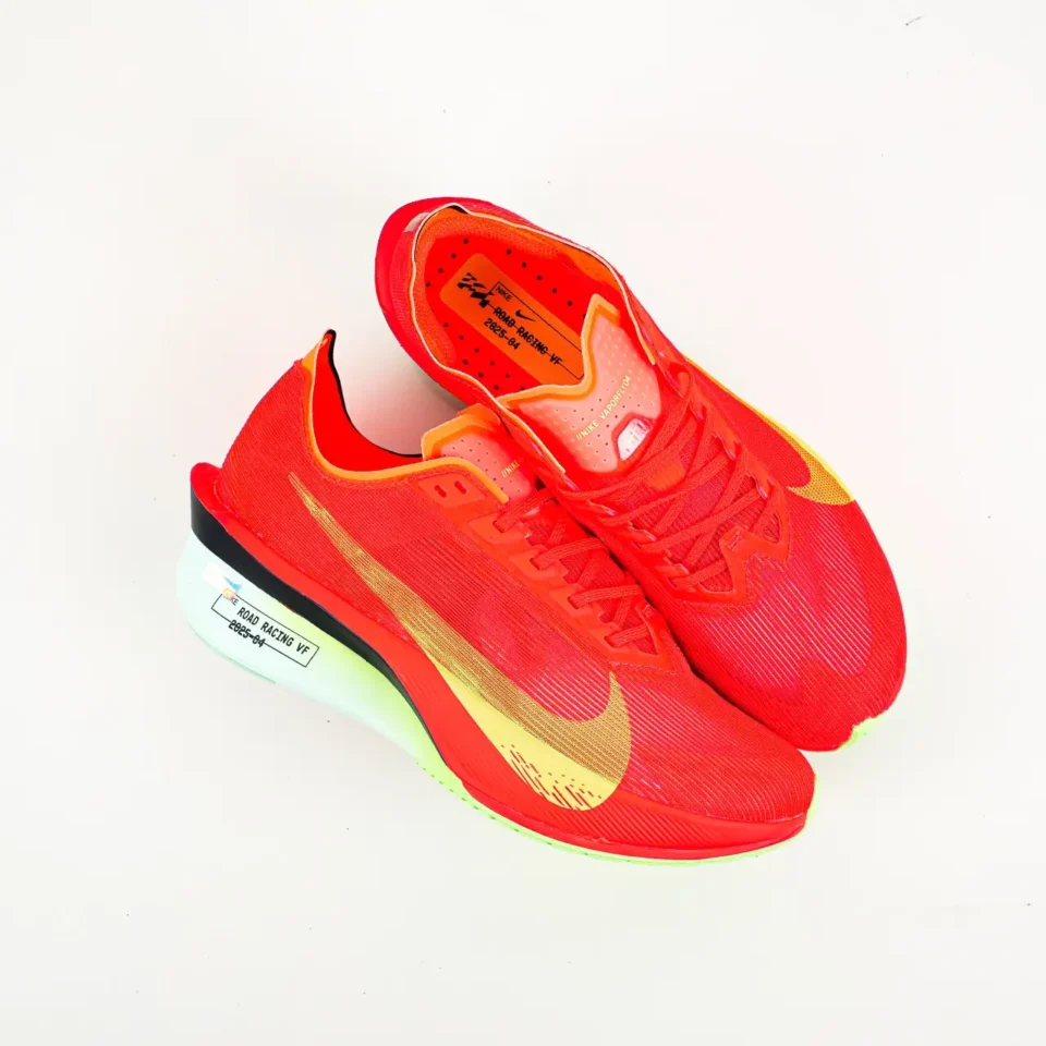 Nike Vaporfly Next% 2 racing shoes red yellow lightweight mesh sneakers