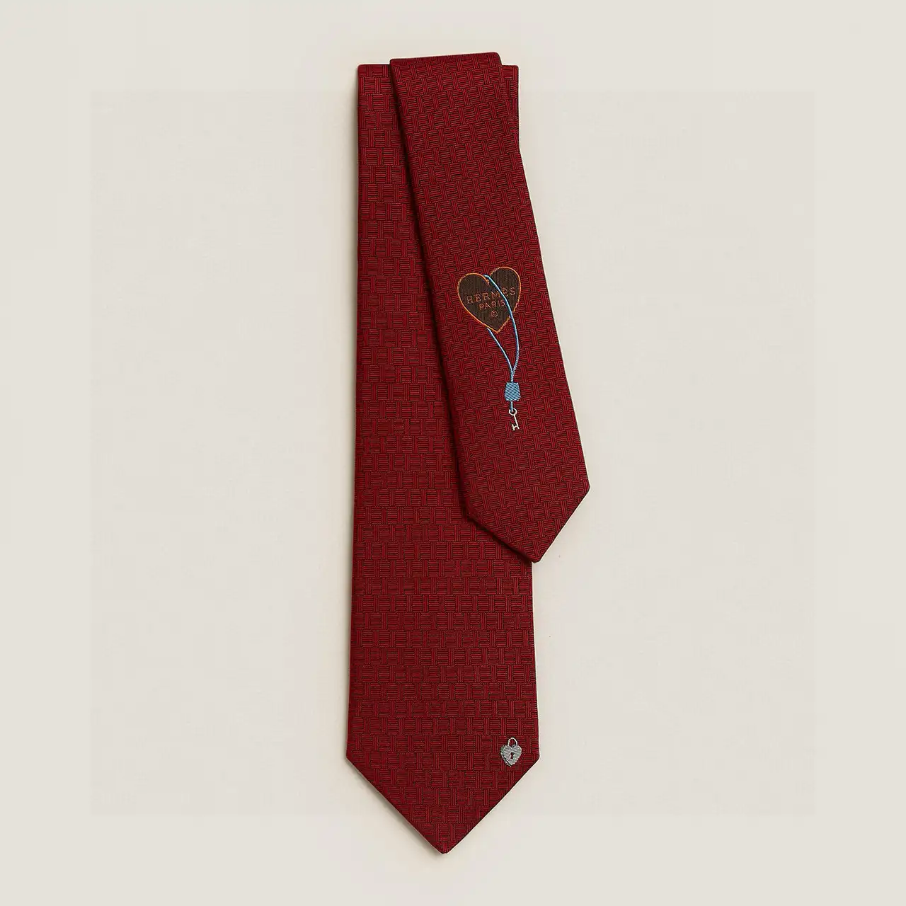 Hermes Official Tie "Surprise Winning"