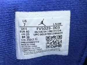 Jordan Air Jordan 1 Low OG white black red leather sneakers model FV5029-003 made in China