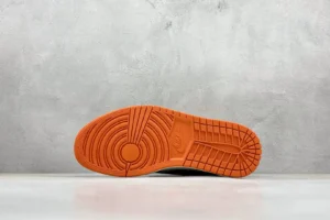 Nike Air Jordan 1 High OG Shattered Backboard orange rubber outsole sneakers