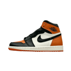 Nike Air Jordan 1 High OG Shattered Backboard orange black white leather sneakers