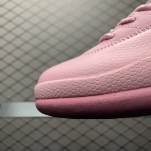 Nike Air Jordan 2 Low Pink Quartz soft leather sneakers with textured midsole and smooth upper