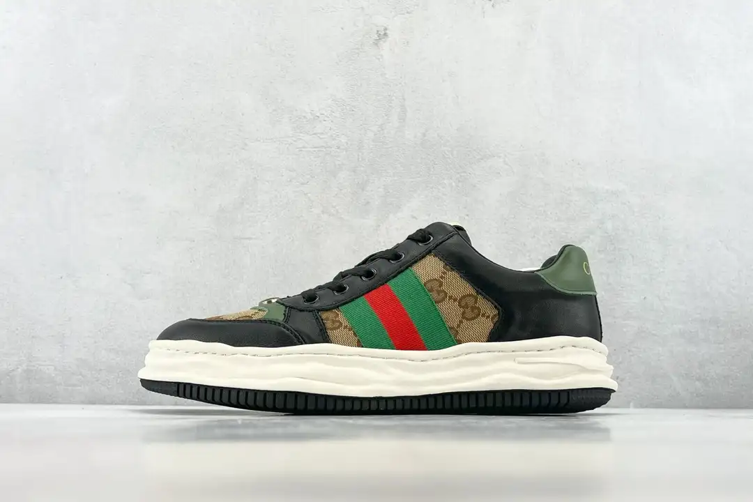 Gucci Distressed Screener Sneaker