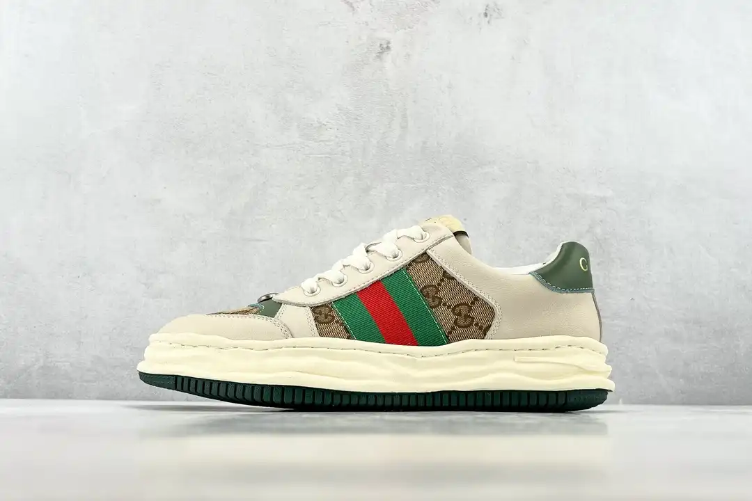 Gucci Distressed Screener Sneaker