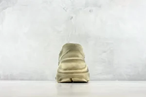 Balenciaga Triple S sneakers beige colorway premium leather and mesh material chunky sole design