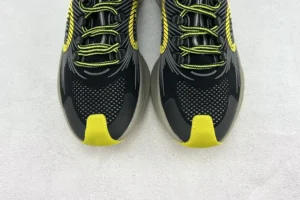 Nike Zoom 2K sneakers black yellow synthetic mesh and leather material athletic shoes