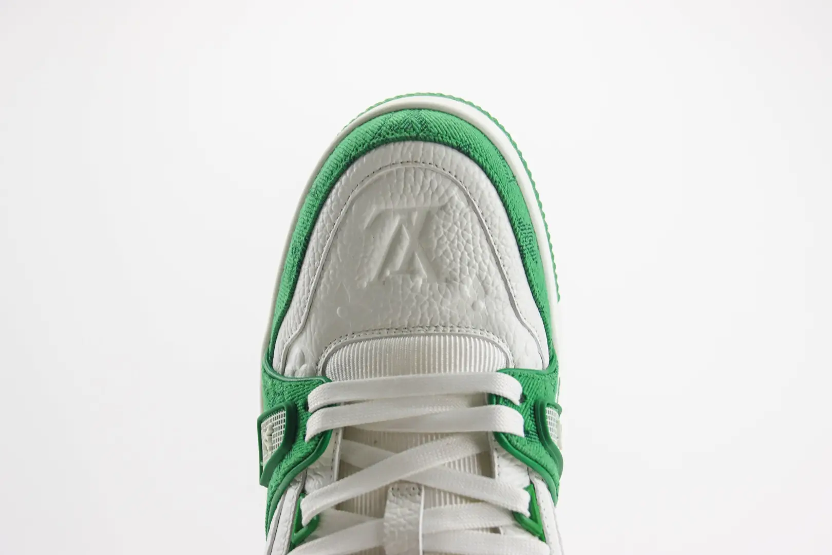 Nike Jordan 4 Retro White Green Style DJ5718-132 tumbled leather mesh sneakers