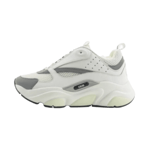 Dior D-Connect sneakers white grey mesh leather material luxury design
