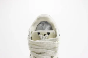 Louis Vuitton LV Trainer sneaker white black leather with signature LV logo on tongue