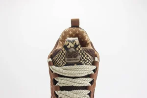 Louis Vuitton LV Trainer sneaker brown beige monogram canvas leather rope laces sneakers
