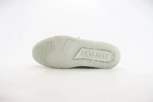 Louis Vuitton LV Trainer white translucent rubber sole sneakers