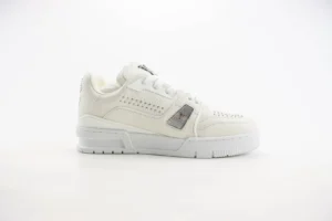 Louis Vuitton Trainer Limited Edition low-cut casual board shoes in white, showcasing sleek design and premium materials, featured for sale at $179.00.