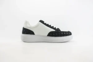 Louis Vuitton LV Trainer sneaker white black monogram canvas leather sneakers