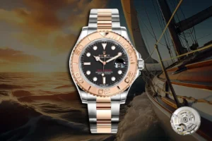 Fake Rolex Yacht-Master 40 Everose Rolesor Replica 126621-0001