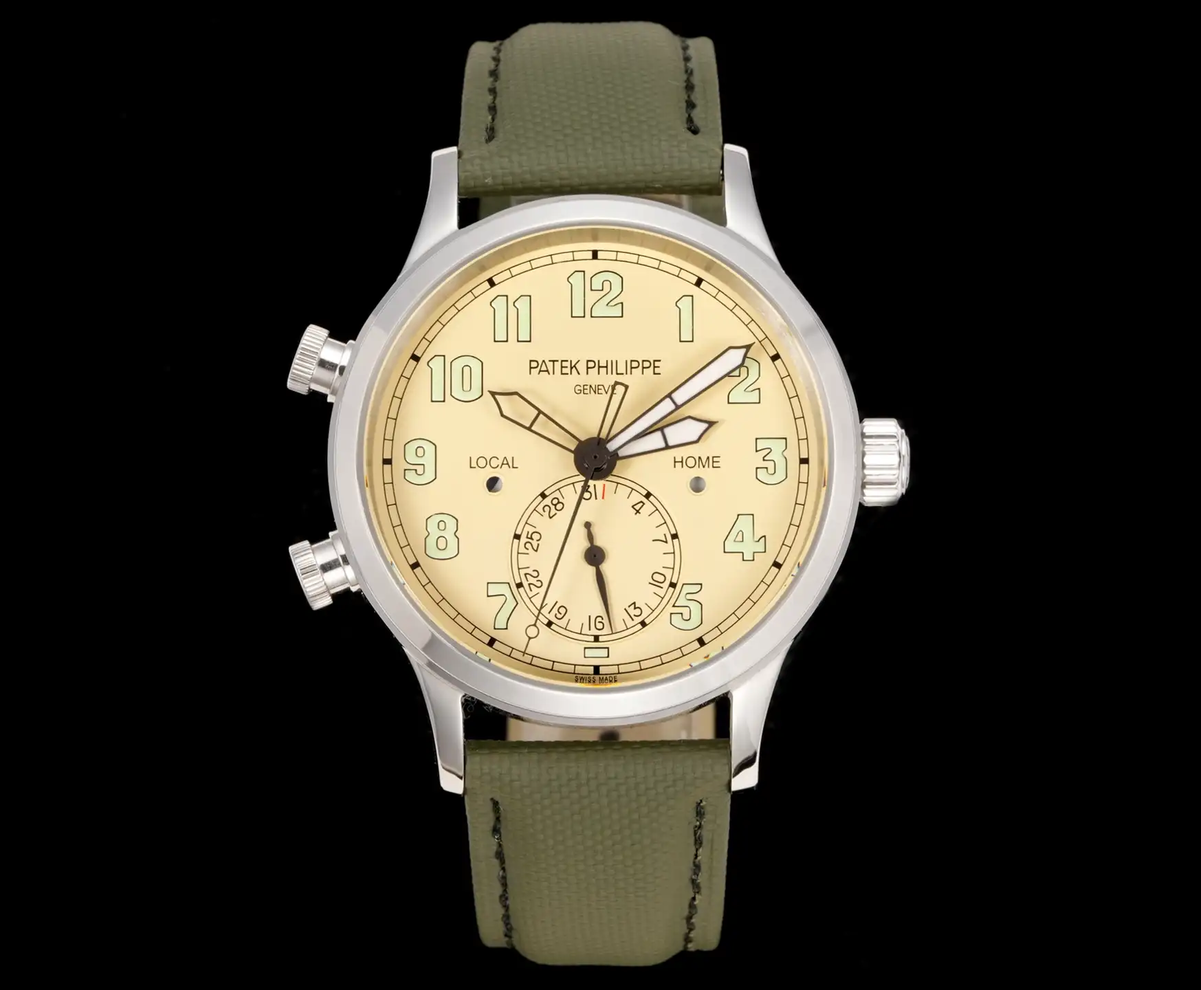 Patek Philippe Complications Calatrava Pilot Travel Time