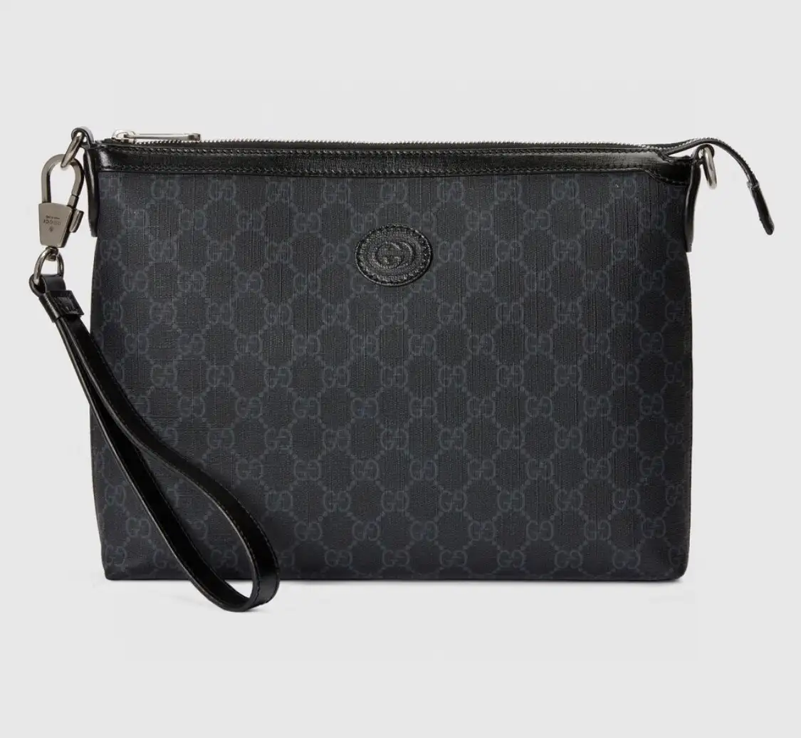 Interlocking Double G Postman Bag