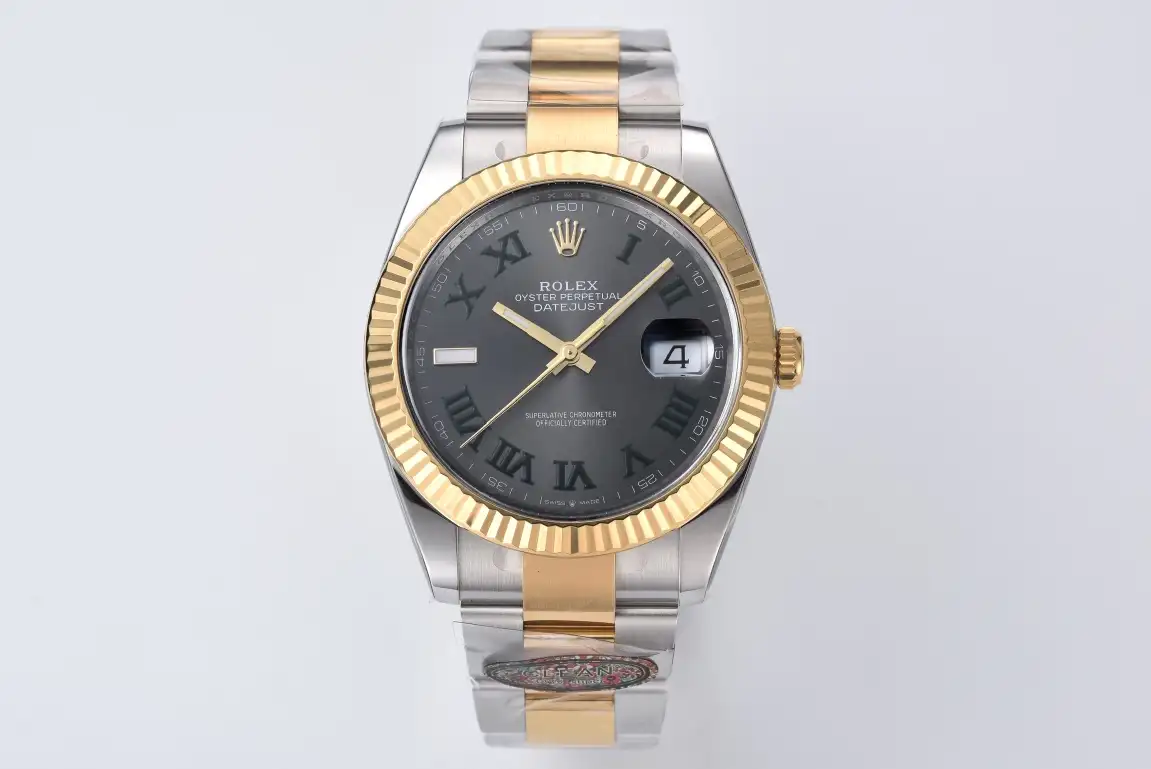 Rolex Datejust 41 Two-Tone Yellow Gold Wimbledon 126333-0019