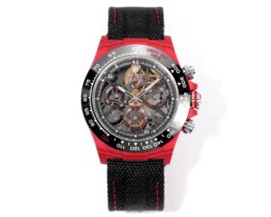 Rolex Daytona Carmine Red Skeleton Replica ROLEX-DAYTONA-RED-SK