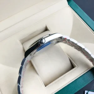 Rolex Oyster Perpetual 36 silver dial stainless steel bezel stainless steel watch