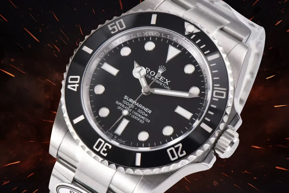 Rolex Submariner 116610LN black dial ceramic bezel stainless steel watch with oyster bracelet