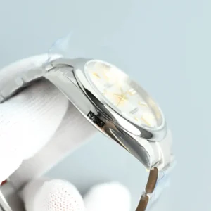 Rolex Oyster Perpetual 36 silver dial stainless steel bezel stainless steel watch