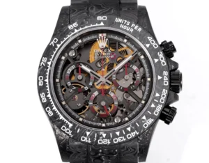 Rolex Daytona 116500LN skeleton dial carbon fiber bezel carbon forged case watch