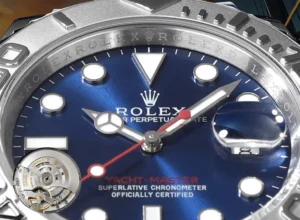Rolex Yacht-Master 116622 blue dial stainless steel bezel stainless steel watch