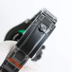 Rolex Submariner 116610LN black dial ceramic bezel stainless steel watch with black metal clasp