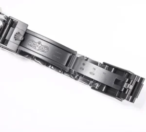 Rolex watch clasp stainless steel with Rolex logo and model engraving details