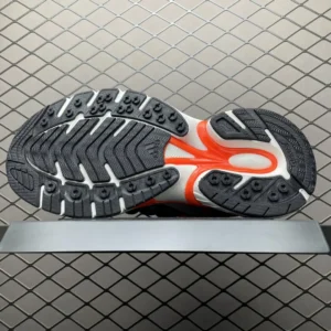 Nike Air Presto OG OG black white red mesh rubber sneakers outsole view with visible grip pattern