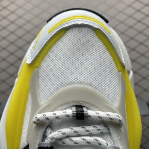 Adidas Yeezy 700 V3 Sulfur white yellow mesh and synthetic sneakers