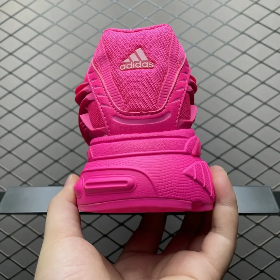 Adidas FYW S-97 sneakers pink synthetic mesh and rubber material with chunky sole design