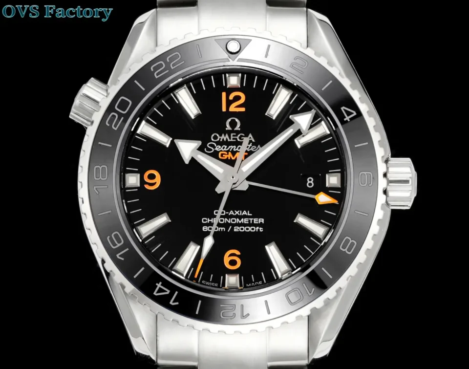 Omega Seamaster Planet Ocean 600M GMT 45.5mm Steel Bracelet Premium Edition