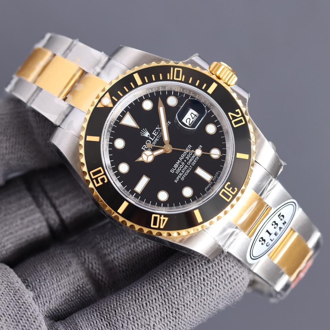 Rolex Submariner Date Two-Tone Black Dial