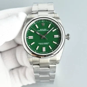rolex oyster perpetual replica 41MM green dial 134300 HP Factory