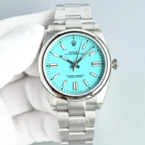 fake rolex oyster perpetual 36 turquoise dial oystersteel 126000-0006