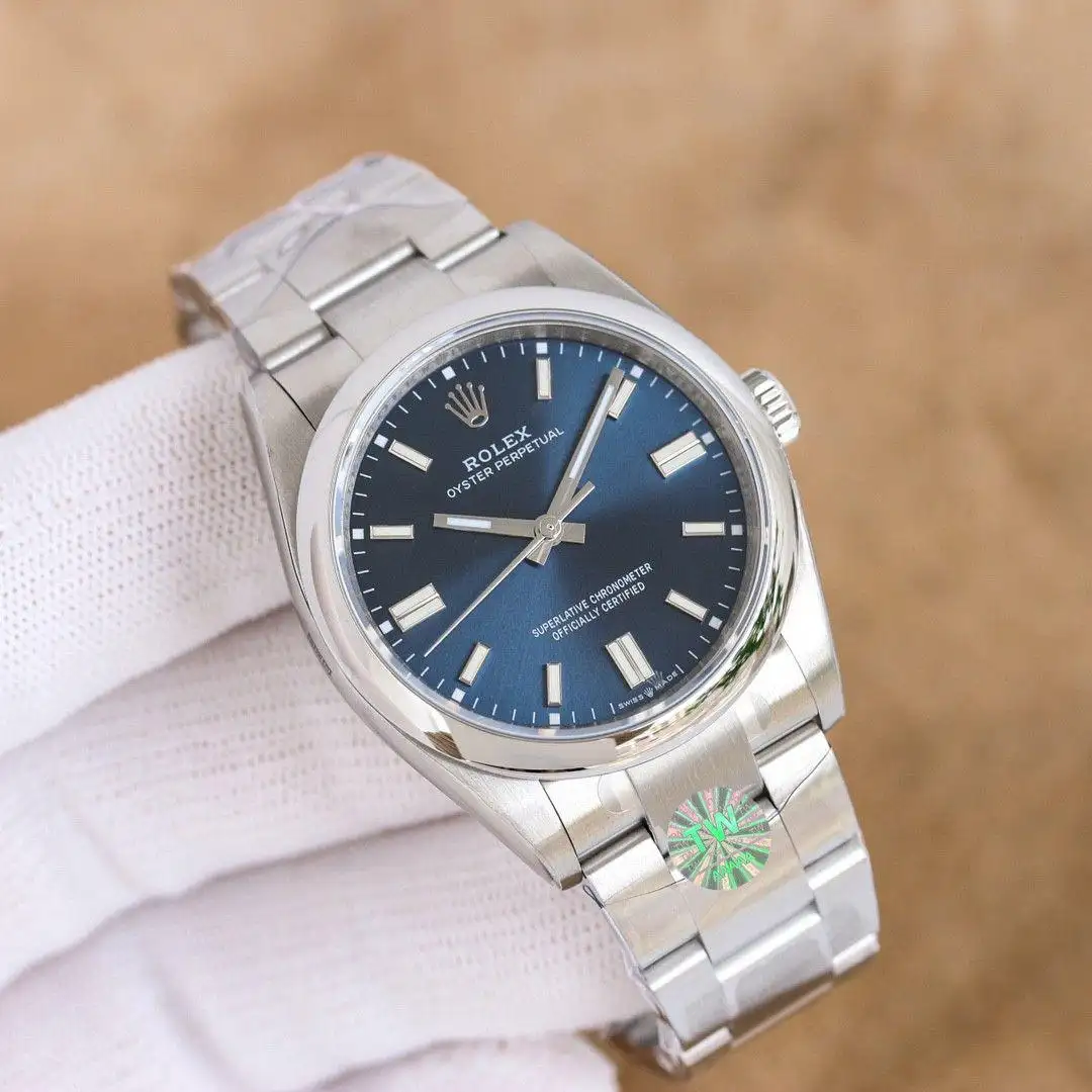 Rolex Oyster Perpetual 41 Bright Blue Dial