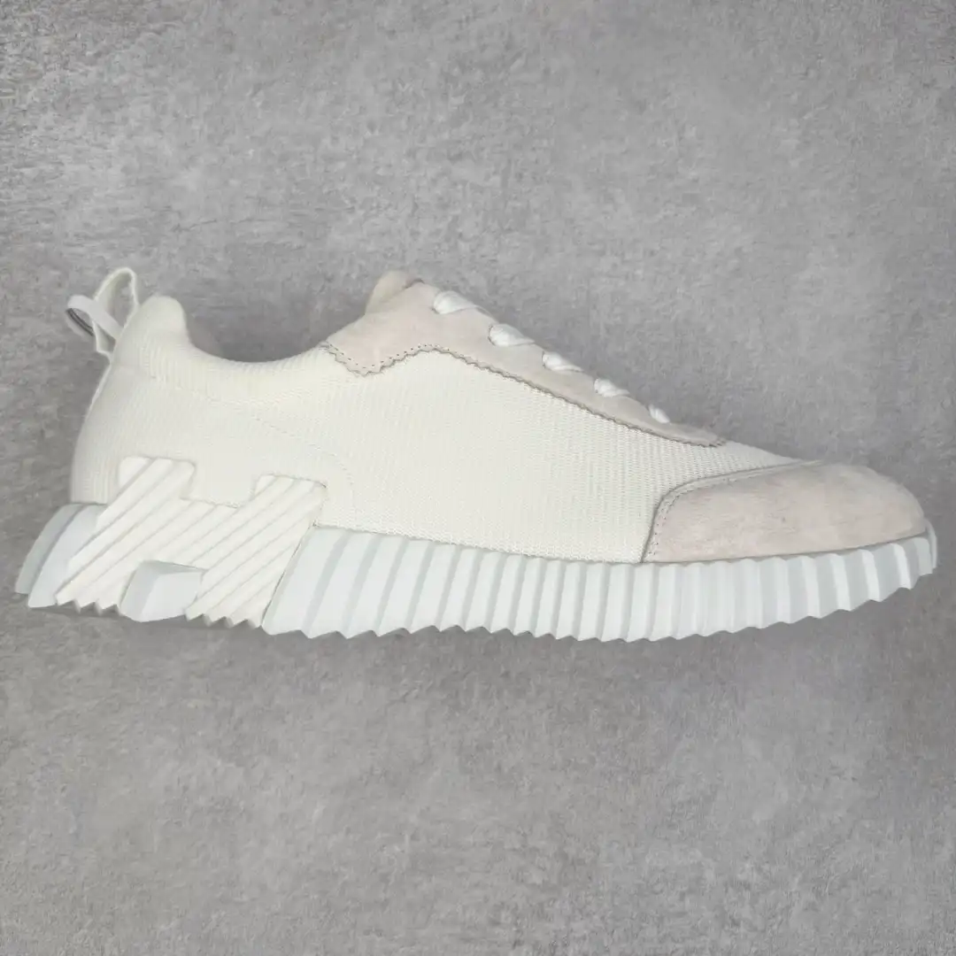 Hermes Men's Bouncing Sneaker in Technical Mesh